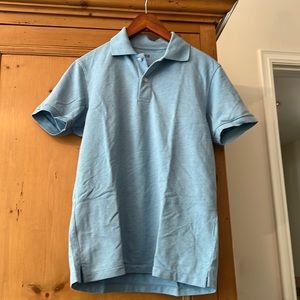 Uniqlo Mens Polo- light blue color, size small